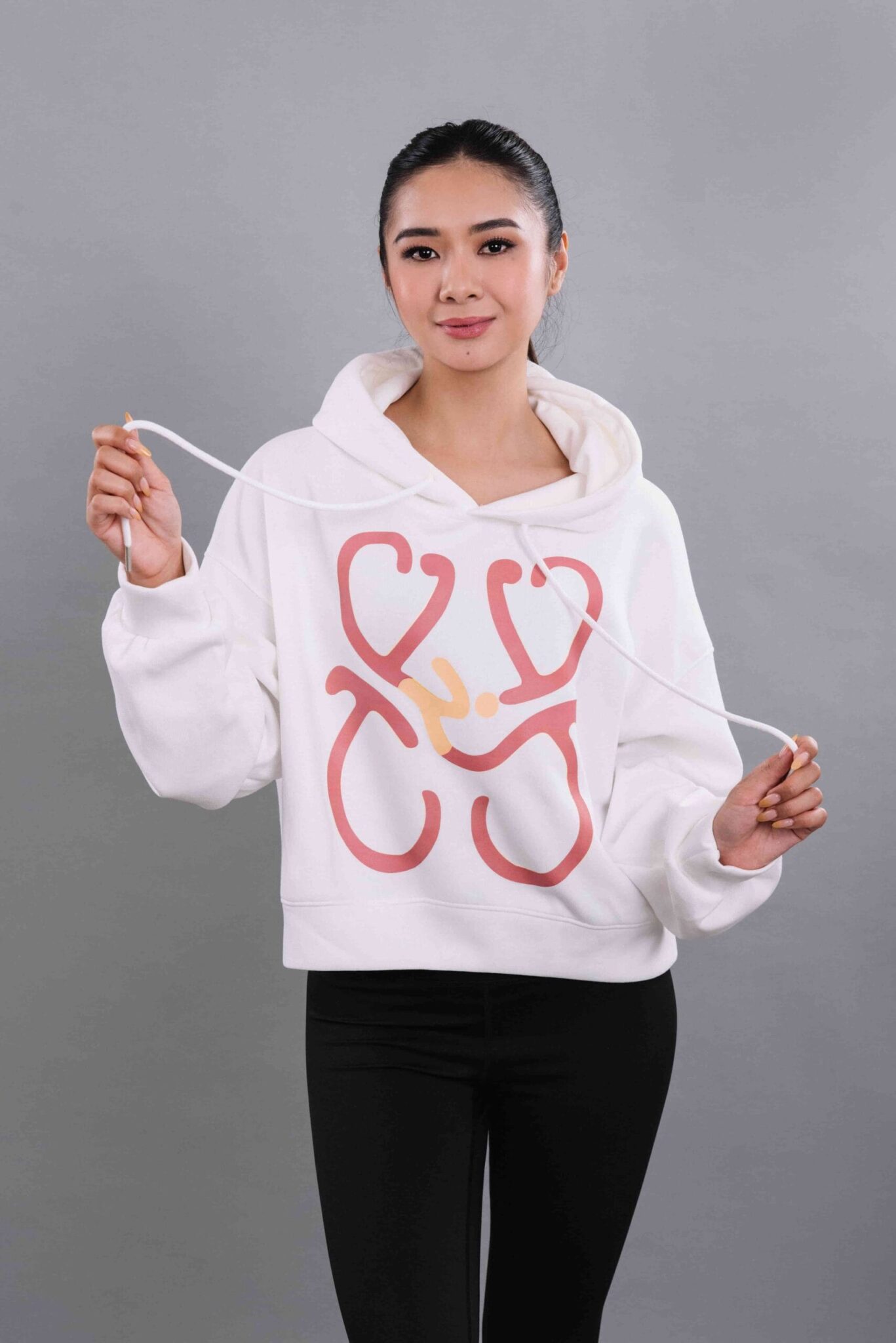 Marie Cropped Hoodie Jacket