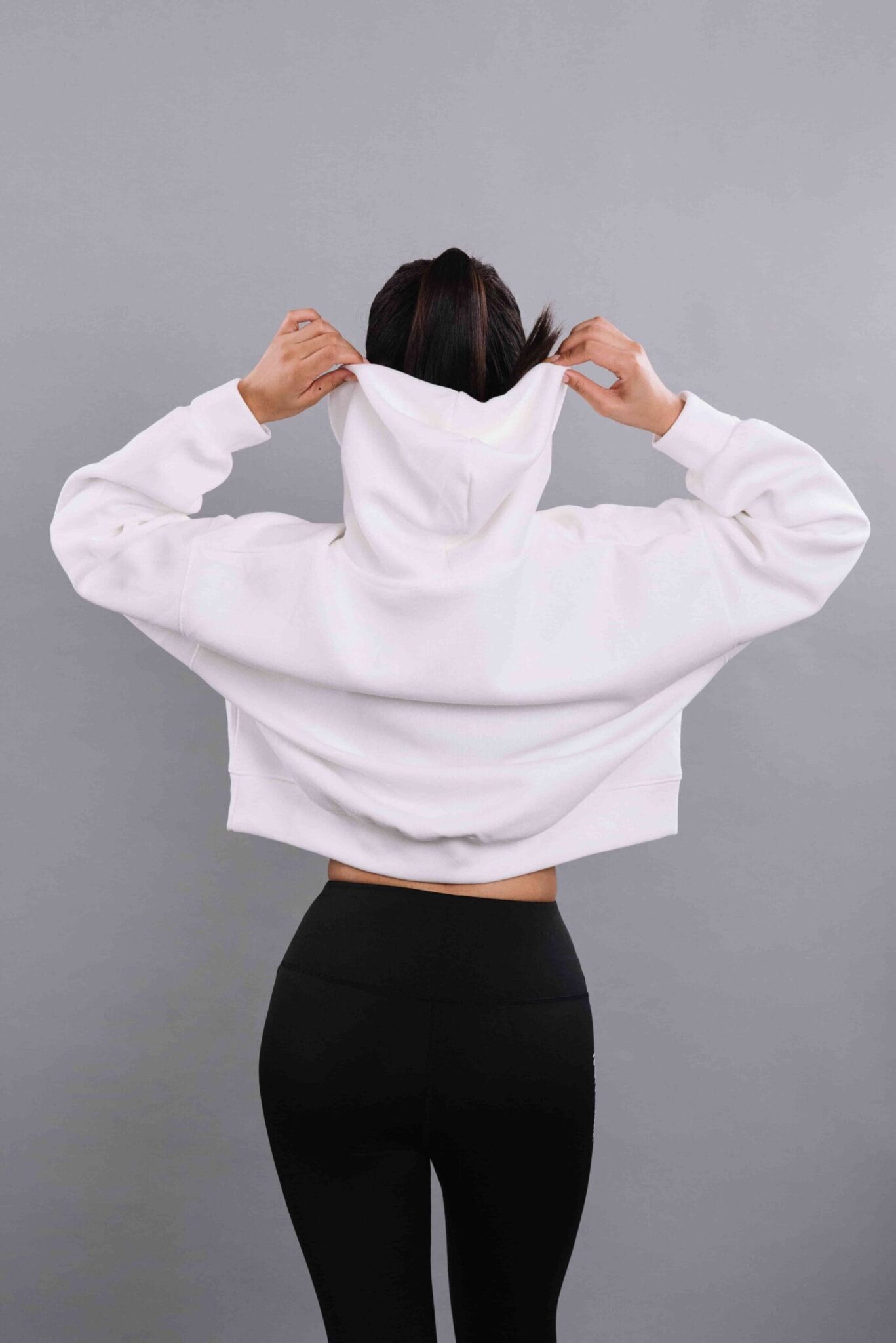 Marie Cropped Hoodie Jacket - Image 7